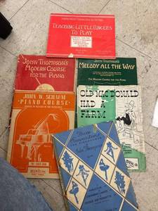 lot 4148 image: lot of sheet music