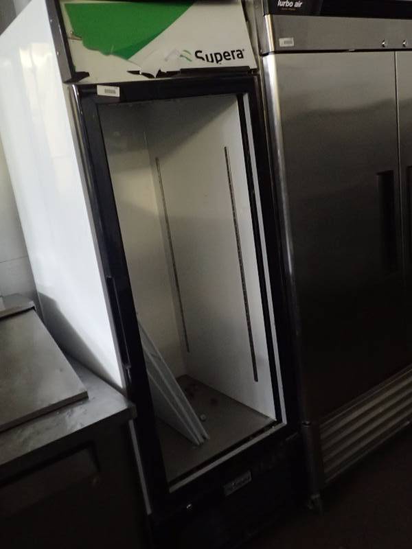 lot 3572 image: Supera - G1M-23-W-1 27 Glass Door Merchandiser - White