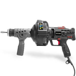 lot 1022 image: XtremepowerUS 25ft Handheld Portable Electric Plumbing Dredger Drain Snake Auger Pipe Clean Plumbing Machine