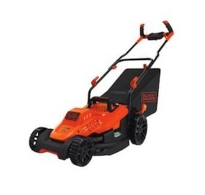 lot 1054 image: BLACKDECKER BEMW472BH 10AMP 15 ELECTRIC MOWER - Retail $169.99