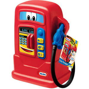 lot 1060 image: Little Tikes Cozy Pumper in Red Pretend Play Toy with Interactive Sounds Ideal for Use with Cozy Coupe Ride-on Cars- For Kids Boys Girls Ages 2-5 Years old