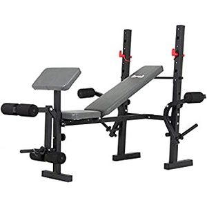 lot 7751 image: Body Champ Standard Weight Bench wButterfly - Retail $169.99