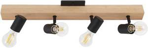 lot 1035 image: 4 Light Farmhouse Light Fixture No Bulbs Included