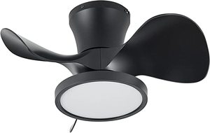 lot 1036 image: Ocioc F1 Ceiling Fan With Light