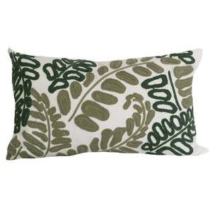lot 1106 image: 2pk Gouchee Home Havana 12-in x 20-in Rectangular Green Decorative Pillow
