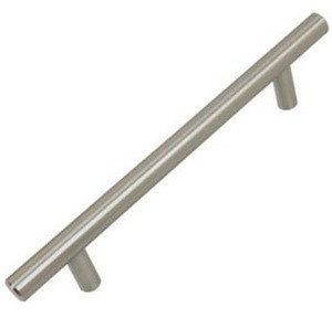 lot 6969 image: GlideRite 5 in. Center Modern Cabinet Pull Stainless Steel Pack of 10, 7.5 W