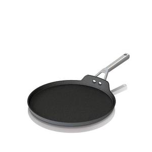 lot 602 image: Ninja - Foodi NeverStick Premium Hard-Anodized 12-Inch Round Griddle Pan - Grey