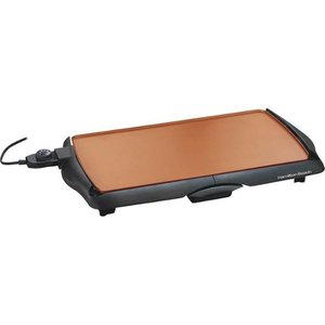 lot 6959 image: Hamilton Beach - Electric Griddle - Black, 13 x 2