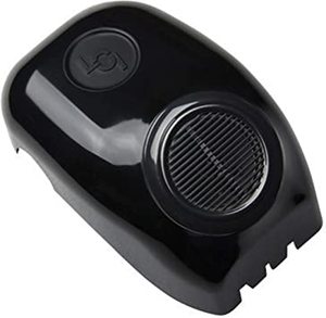 lot 2996 image: 2pk Lippert Components 354185 Solera Black Power Awning Speaker Drive Head Front Cove