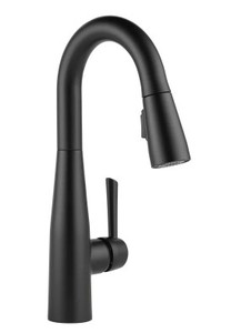 lot 7597 image: Single Handle Pull Down Kitchen Faucet