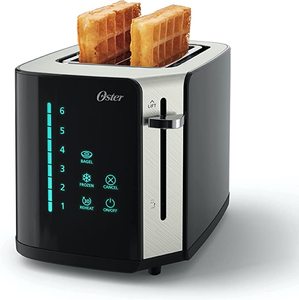 lot 7619 image: Oster 2 Slice Touchscreen Toaster