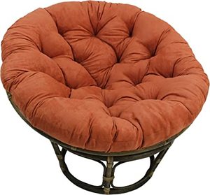 lot 1108 image: Blazing Needles 48 Papasan Cushion Brown