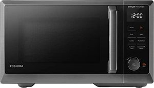 lot 1104 image: Toshiba 6 in 1 Microwave Oven Air Fryer Toaster