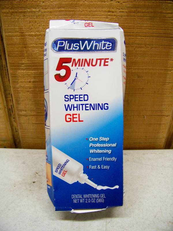 lot 501 image: 6 Boxes Plus White 5 Minute Speed Whitening Gel