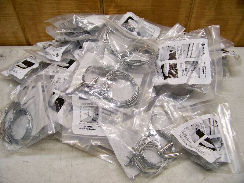 lot 509 image: 36 A.L.P. Fluorescent Light Hanging Kits