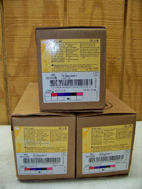 lot 513 image: 3 Boxes of 3M Soft Cast