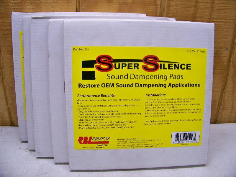 lot 514 image: 5 Boxes of 6 Super Silence Sound Dampening Pads