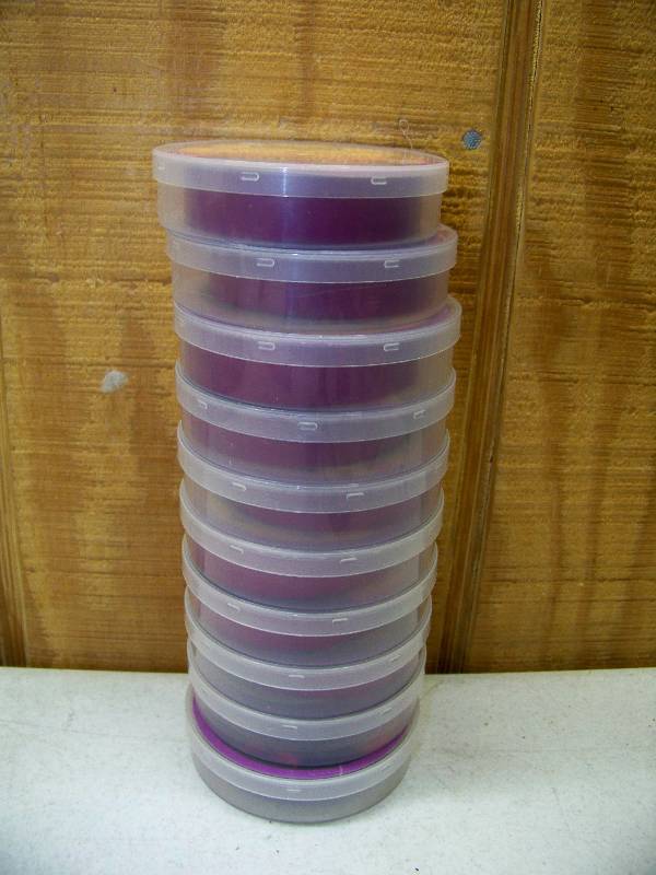 lot 517 image: 10 Rolls Scotch Professional Grade 35 Violet Vinyl Electrical Tape