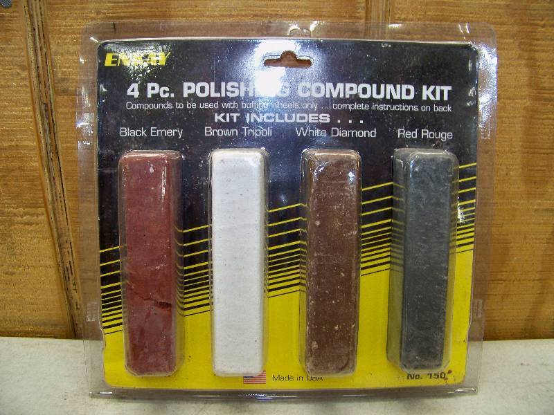 lot 525 image: Enkay 4 Piece Polishing Compound Kit