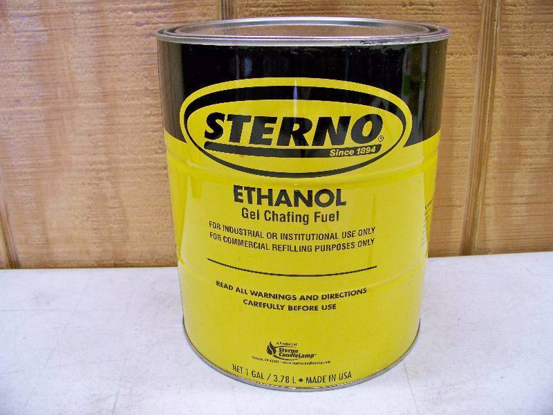 lot 552 image: 4 Gallons Sterno Ethanol Chafing Fuel