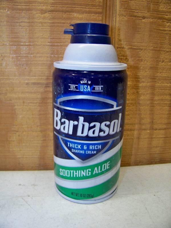 lot 688 image: 12 Cans Barbasol Shave Cream
