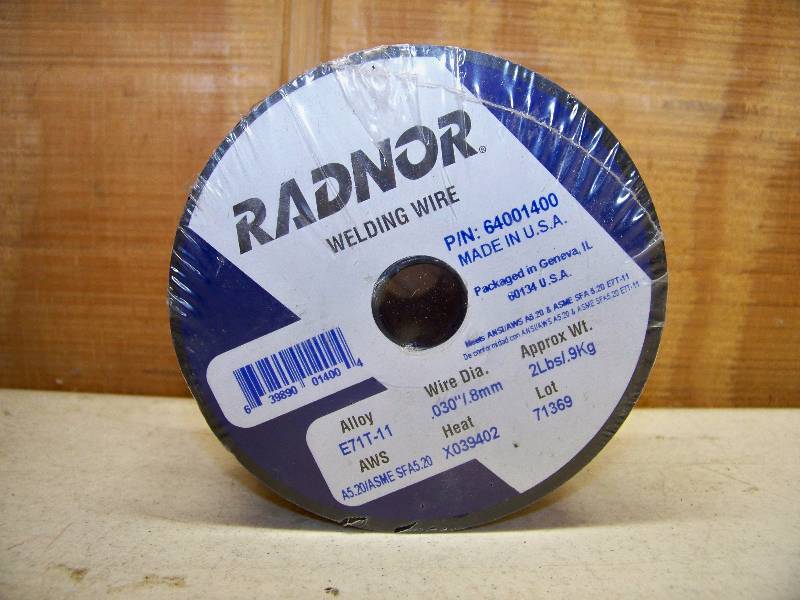 lot 699 image: 8 Rolls Radner Welding Wire
