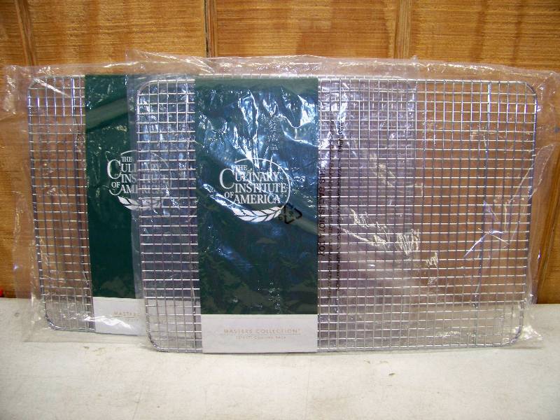 lot 747 image: 2 Culinary Institute of America Cooling Racks