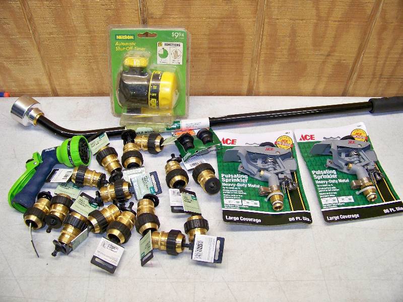 lot 887 image: Garden Hose Accessories