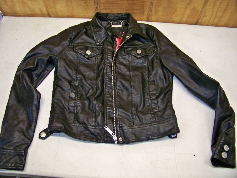 lot 897 image: 2 JouJou Faux Leather Jackets