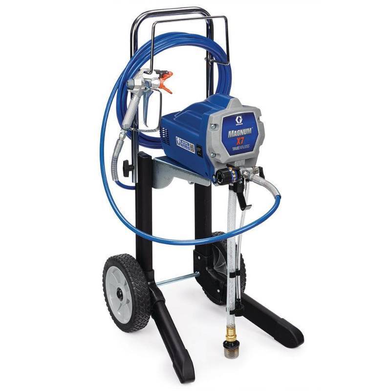 lot 42432 image: Graco Magnum 262805 X7 Cart Airless Paint Sprayer, Gray (B0026SSW8G)