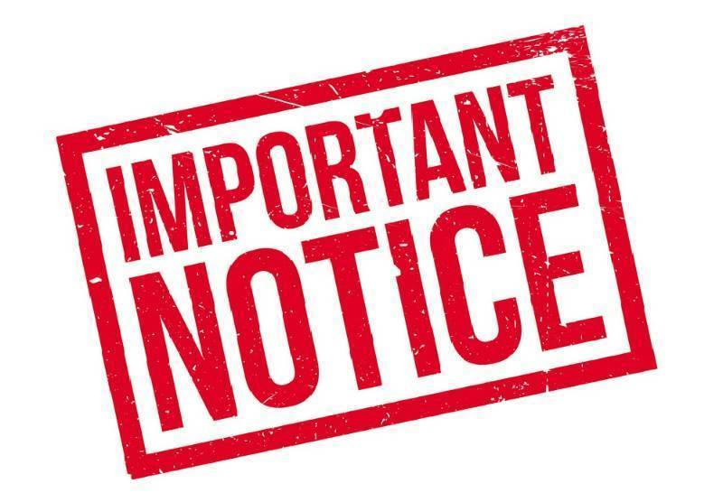 lot 00001 image: Important Notice (Please Read)