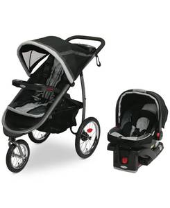lot 12313 image: Graco FastAction Fold Jogger Click Connect Travel System