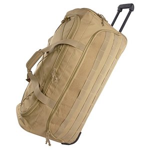 lot 32459 image: Highland Tactical Squad Rolling Duffel, Desert, One Size