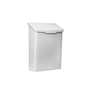 lot 68822 image: Marina - Wall Mount Mailbox White - Retail $25.99