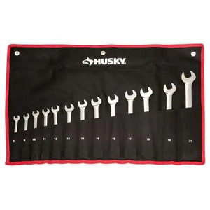 lot 68828 image: Husky - Master Metric Flex Head Ratcheting Wrench Set (13-Piece) - Retail $110.99