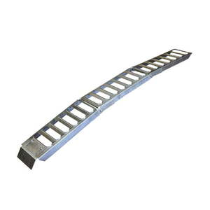 lot 68880 image: CargoSmart  (9 in x 72 in) Steel Tri-Fold Loading Ramp 500 lb Capacity - Retail $69.99