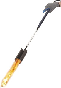 lot 68859 image: Flame King - 500 000 BTU Propane Torch Kit Heavy Duty Weed Burner - Retail $44.99