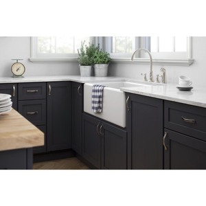 lot 68863 image: Liberty - Satin Nickel 3 Dual-Mount Step-Edge Pull Set( 6Pk) - Retail $16.99