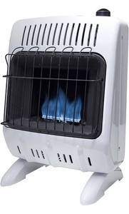 lot 33155 image: Mr. Heater F299711 Corporation Vent-Free 10,000 BTU Blue Flame Natural Gas Heater, Multi