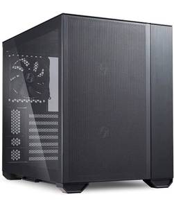 lot 33162 image: Lian Li O11 AIR Mini Black SPCCAluminumTempered Glass ATX Mini Tower Computer Case - O11AMX Amazons Choice
