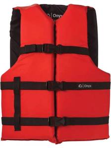 lot 33166 image: Onyx General Purpose Boating Vest - Universal Adult Size