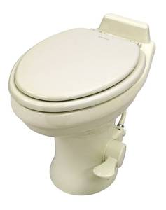 lot 29241 image: Dometic 302320083 320 Series Standard Height RV Toilet Bone