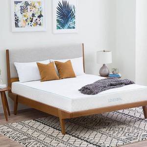 lot 29262 image: Full Size Linenspa 10 Inch Gel Memory Foam Mattress