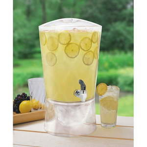lot 33716 image: Creative Bath 3-Gallon Sculptured Beverage Dispenser
