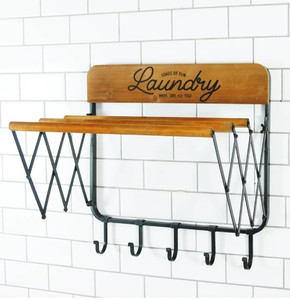 lot 33732 image: Accordion Laundry Shelf