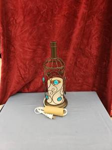lot 6045 image: Pink Zebra melt burnerwine bottle cover works