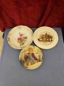 lot 6086 image: lot of Collector Platesbowl