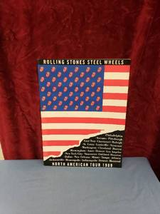 lot 6161 image: Rolling Stones Steel Wheels 1989 Tour Book