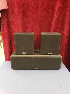 lot 6163 image: KLHBoston surrounding sound speakers