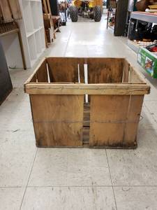 lot 6258 image: old wood crate
